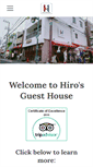 Mobile Screenshot of hirosguesthouse.com